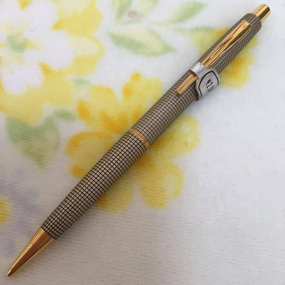 Amazon.co.jp: ニューマン シャーペン 格子柄 金 タグ付き