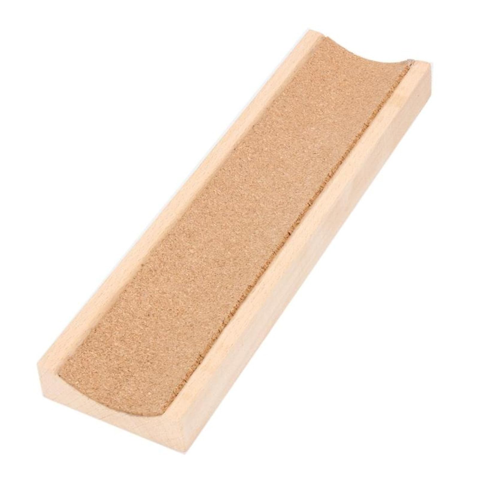 Herramienta de soporte de madera para trastes de diapasón de mástil de guitarra