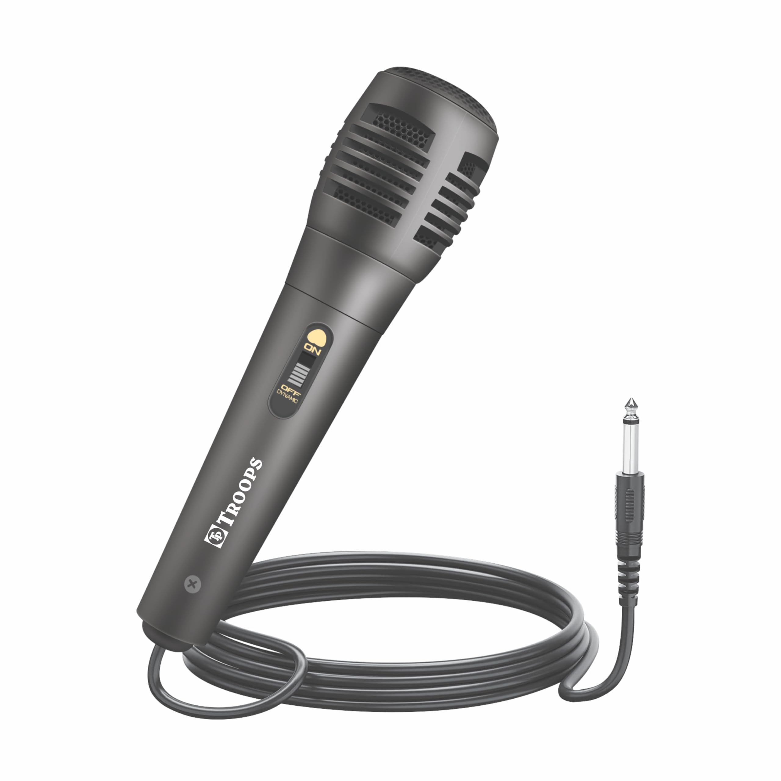 TP TROOPS Microphone,Dynamic Vocal Microphone for Speaker,Wired Handheld Mic with On/Off Switch and 6ft Detachable Cable-image-37