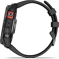 Vista 31 de Garmin Fenix 7S - Reloj inteligente de aventura de tamaño más pequeño, con capacidad de carga solar, resistente reloj para exteriores