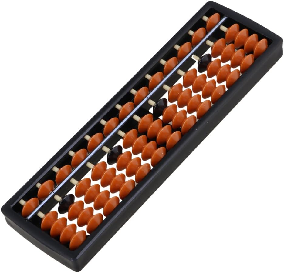 Generic Mini Plastic Japanese Office Useful 13 Column Abacus Soroban Calculating Tool