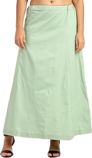 Drapewell Pure Cotton Petticoat for Saree | Soft Breathable Cotton Saree Petticoat for Women | Adjustable Drawstring Nada ... Price In India