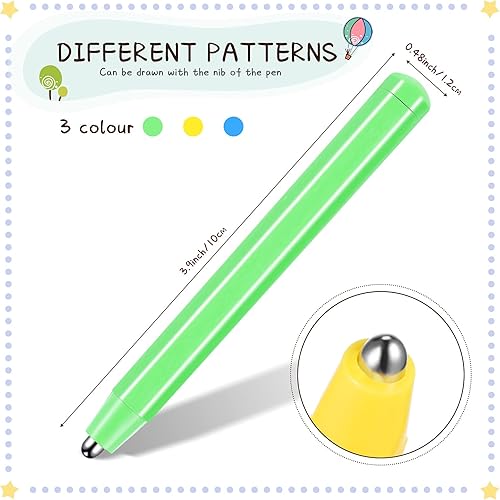 Miniatura 2 de 3 lápices de repuesto para lápiz capacitivo magnético, bolígrafos de repuesto para jugar Magnapad tablero de dibujo magnético Tableta de escritura