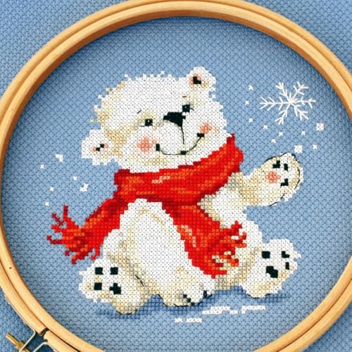 Image of Essentials By Leisure Arts Aida Cloth, 18 Count, Pale Cornflower, 12 pc, Bulk, Cross Stitch Fabric, Embroidery Fabric, Cross Stitch Supplies for Crafting, Stitching, and Sewing Projects 15X18