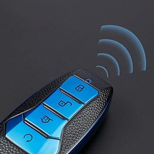Miniatura 4 de Funda de cuero TPU para llave de coche, para BYD Lied Han Ev Tang Dm Qin Plus Song Pro MAX Yuan Car Protector Accesorios