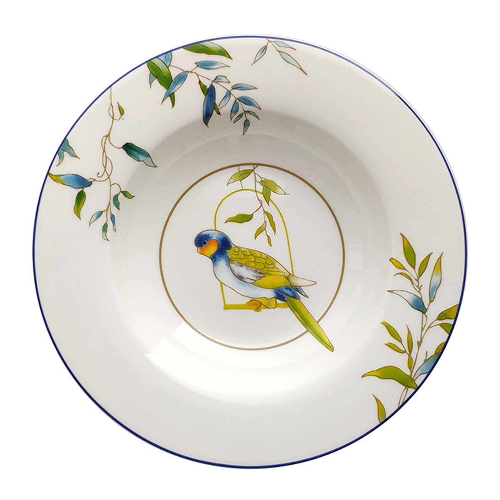 Zestaw naczyń z porcelany i misek w jakości AB, 4-częściowy zestaw naczyń z porcelany kostnej, 1 porcja, zastawa stołowa