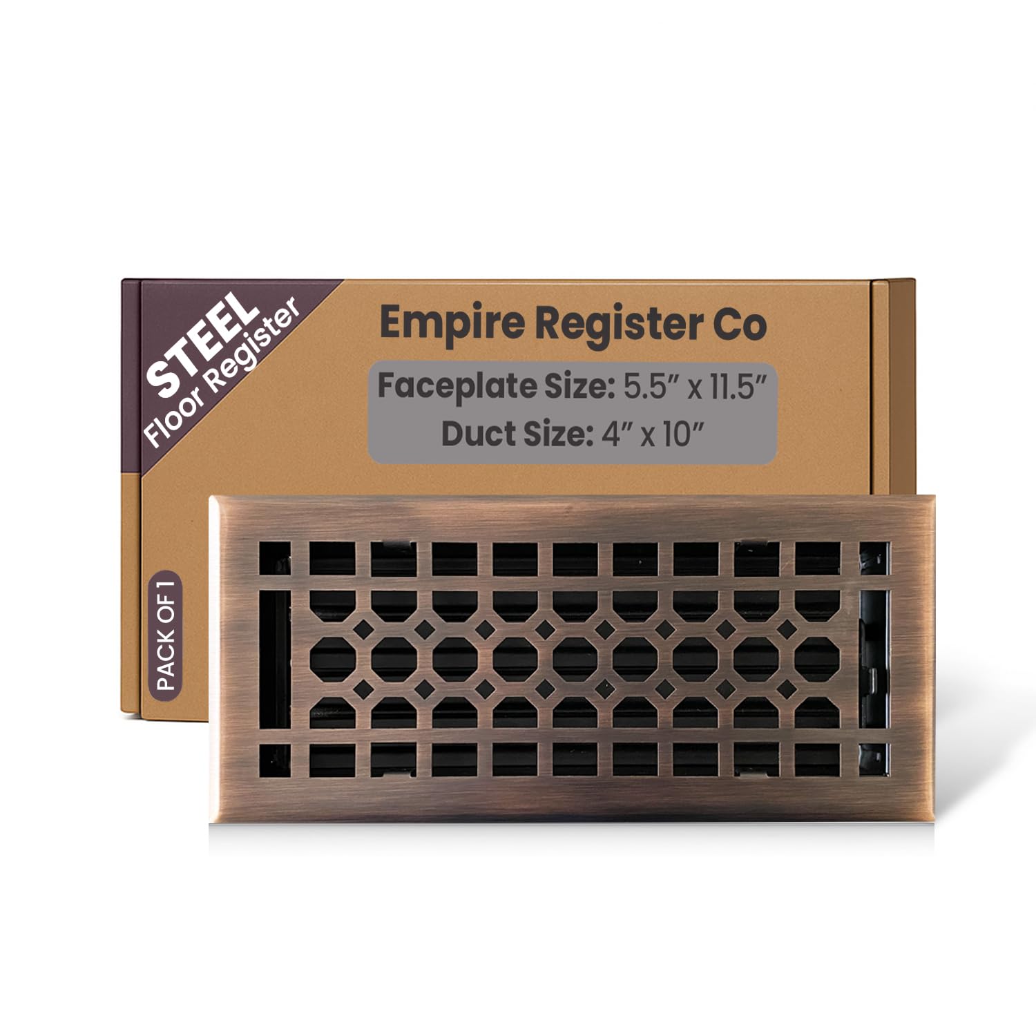 Empire Register Co 4x10 Honeycomb Vent Cover