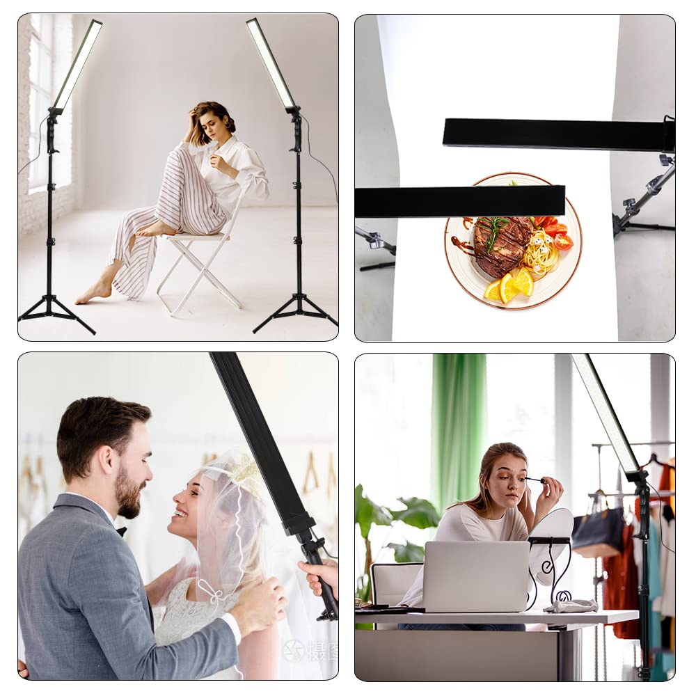 GSKAIWEN Lampa LED, zestaw oświetleniowy LED, studio fotograficzne