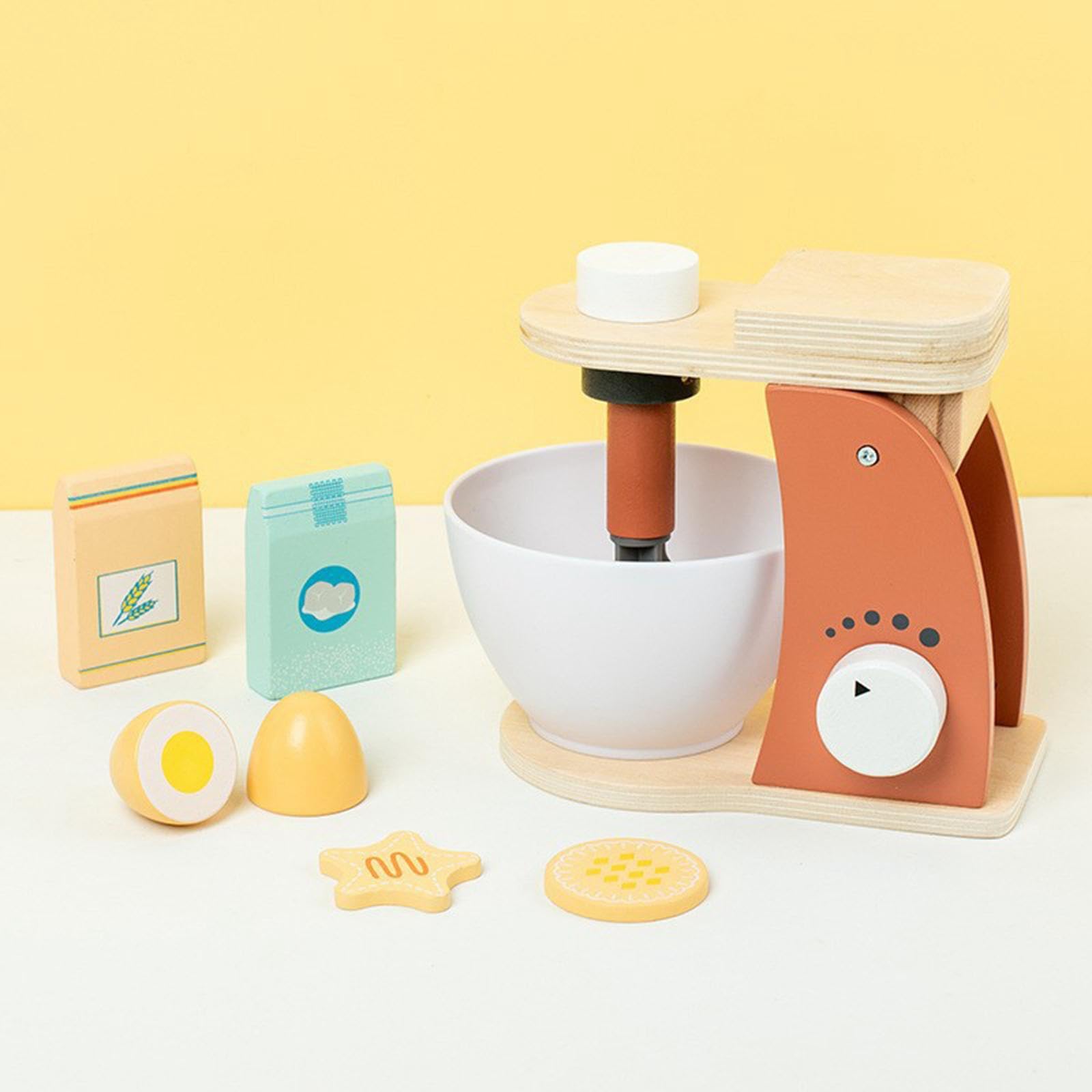 Giocattoli di Simulazione di Piccoli Elettrodomestici, Accessori da Cucina Giocattolo, Set di Giochi Educativi per La Casa delle Bambole, Miscelatore