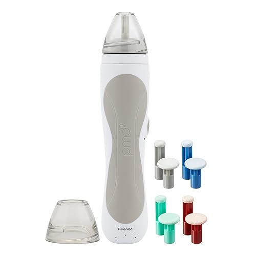 PMD Personal Microderm Pro - At-Home Microdermabrasion Machine with Kit for Face & Body - Exfoliating Crystals and Vacuum Suction for Fresh and