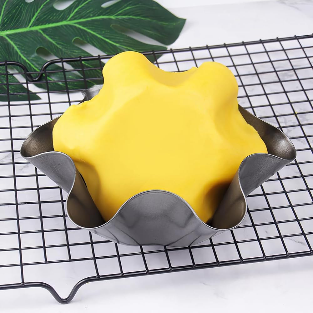 Nicht-Stick Large Taco Shell Bowl Kohlenstoffstahl-Tortilla Maker-Schale Nicht-Stick-Salatplatte