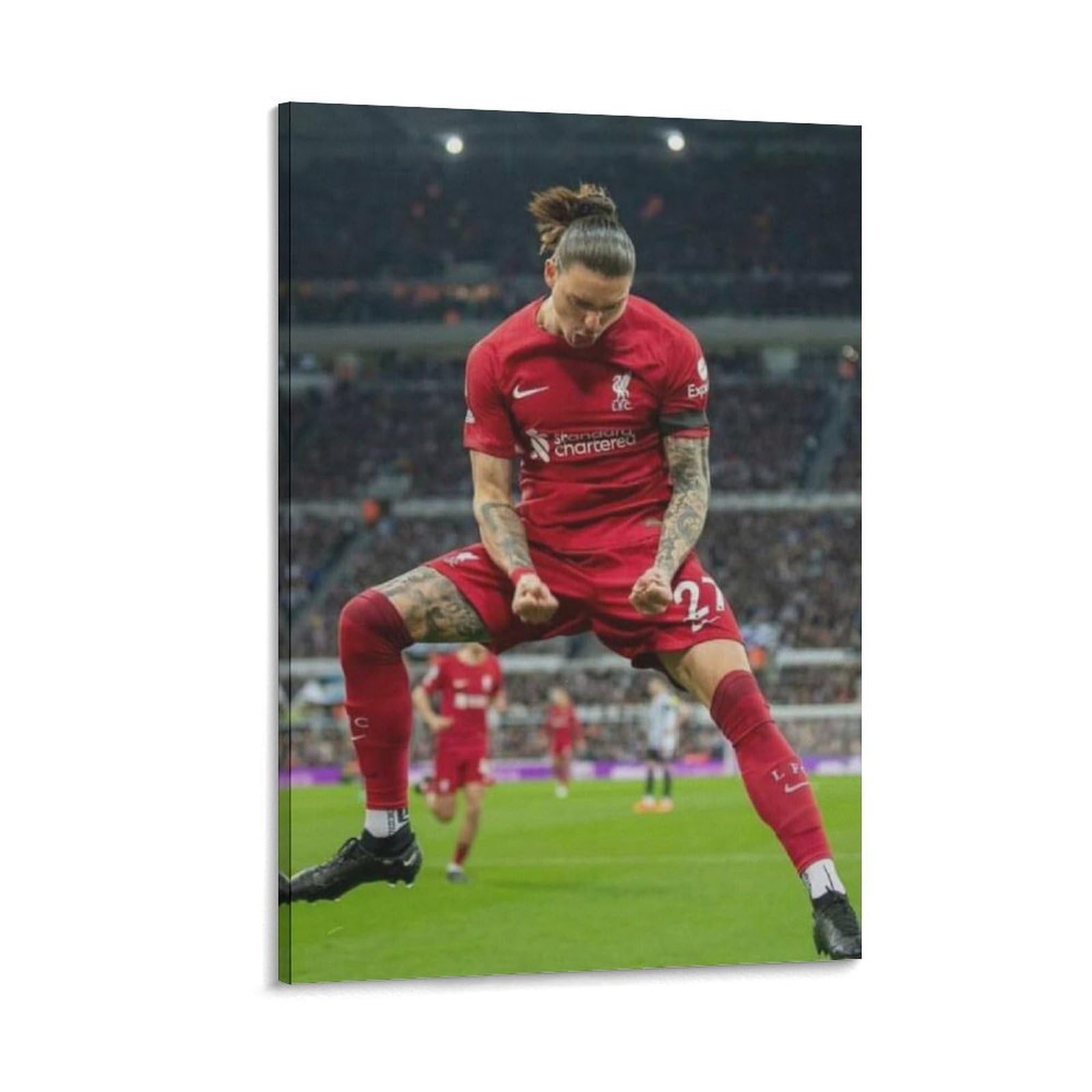 ASUIU Darwin Nunez Canvas Poster Poster Cool Artworks Painting Wall Art Canvas Prints Hanging Picture Posters 24x36inch(60x90cm)