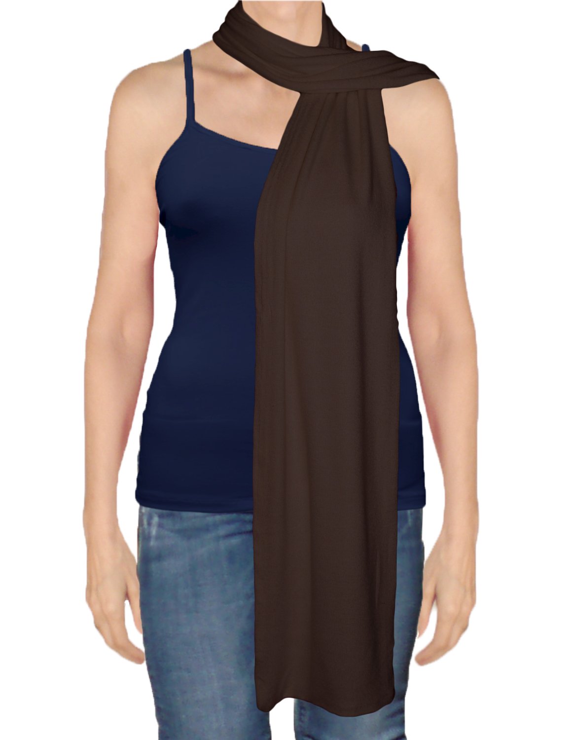 Ooh La La Unisex Super Soft Warm Sweater Knit Solid Classic Color Scarf