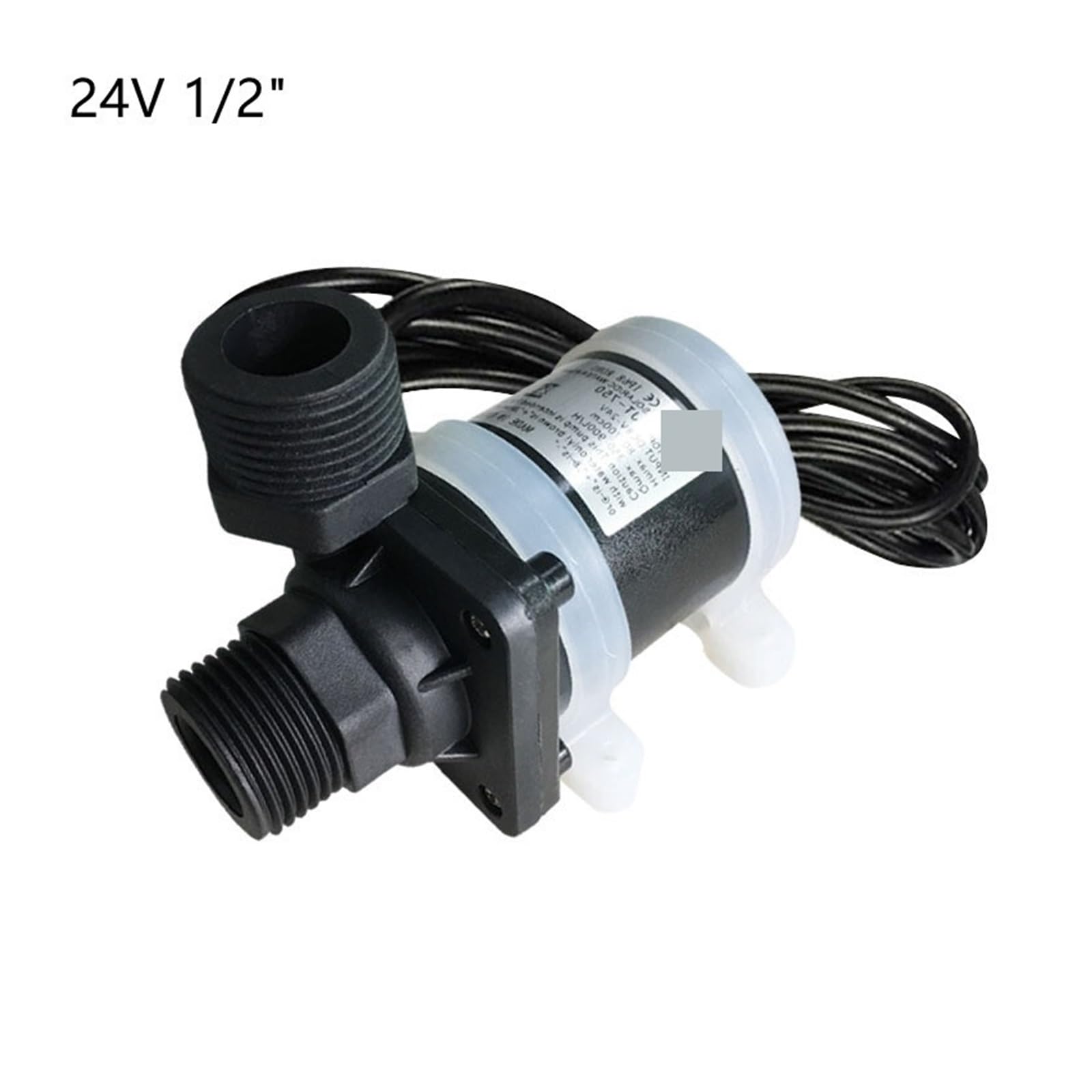JT-750D DC 12V pompa wodna bezszczotkowy silnik pompy 1/2 ''5/8'' gwint Max 7M 900L/H wyjątkowo cicha myjnia samochodowa Gardon za pomocą pompy(6-12V JT-750D5)