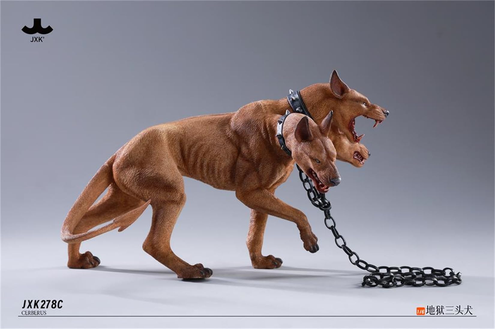 Amazon.co.jp: JXK 1/6サイズ ケルベロス 22cm 神話 犬の怪物 冥界の