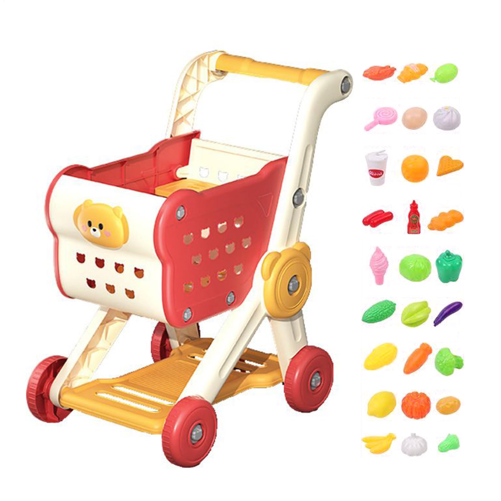 Carrello della spesa giocattolo per bambini Giochi del supermercato