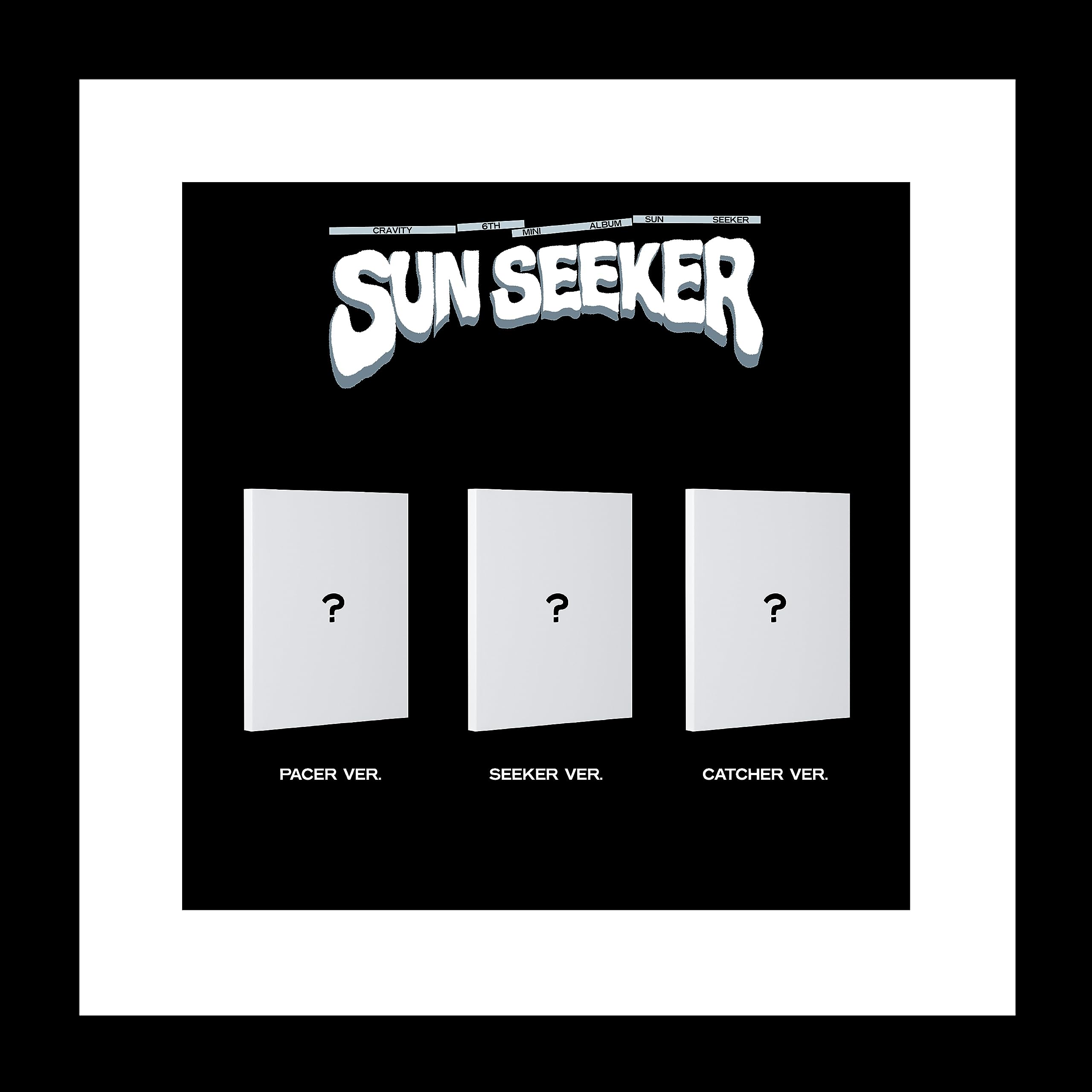 CRAVITY SUN SEEKER 6th Mini Album Standard SEEKER Version CD+88p PhotoBook+1p PhotoCard+1p Unit PhotoCard+Tracking Sealed