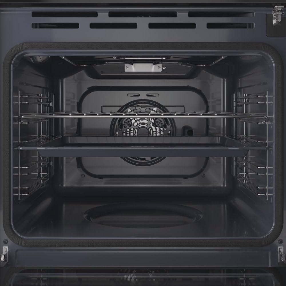 Hotpoint - HAO475PB Four Encastrable Pyrolyse 71L - Multifonction, Nettoyage Pyrolytique et Hydrolytique - Fonctions Automatiques - Classe Énergétique A++ - Noir