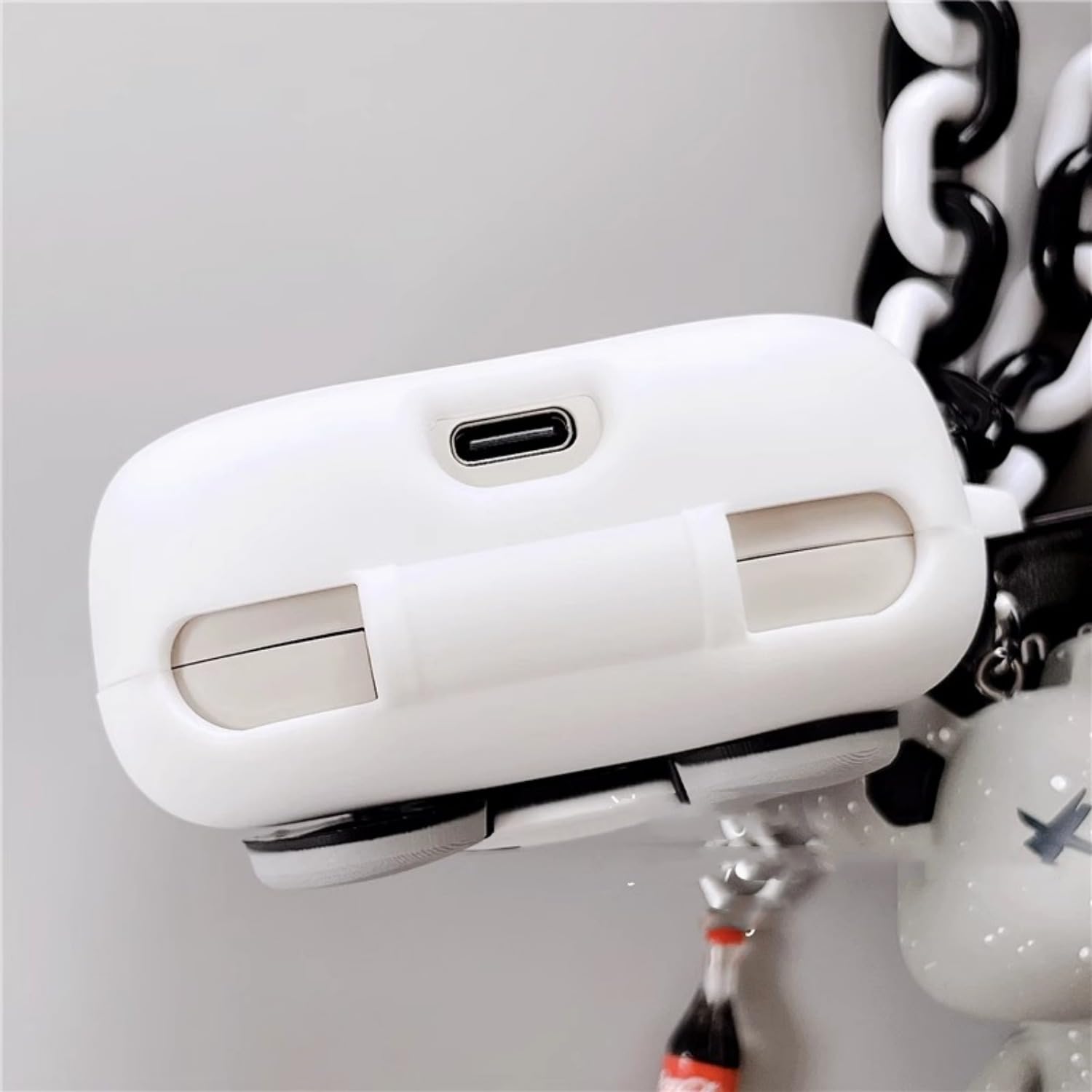 イヤホンケース　ホワイト Amazon | For Shokz OpenFit 2ケース カバー 可愛い オシャレ イヤホン