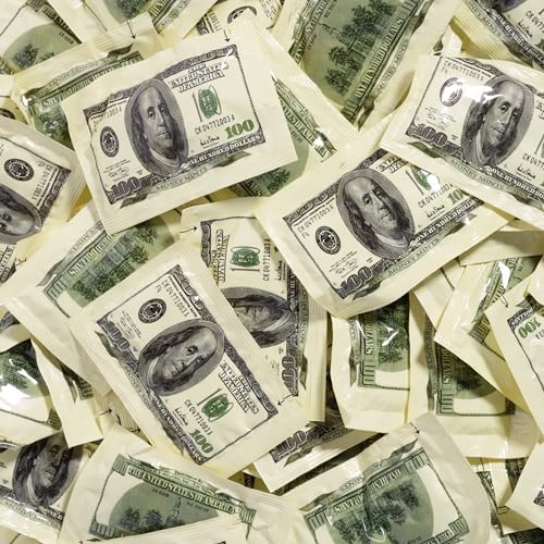 Candy Envy - Money Mints - 100 Pack, 2 Mints Per Pack - Spearmint Flavored, Individually Wrapped