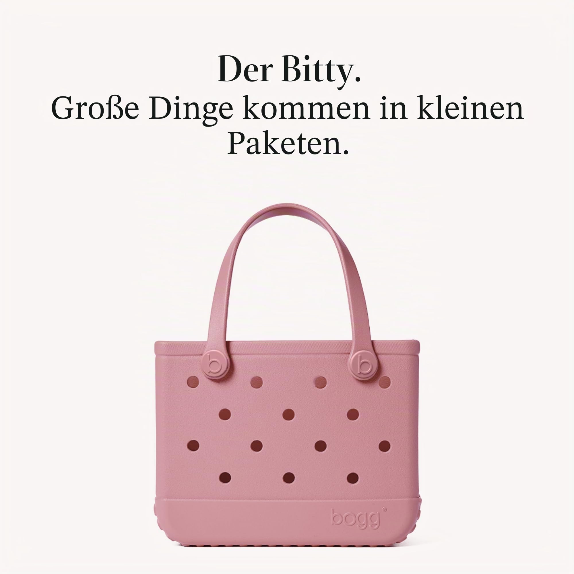 BOGG BAG Bitty Kleine Tragetasche, 27,9 x 21,6 x 11,4 cm, langlebig, waschbar, kippsicher, Strand, Pool, Boot, Arbeit, Sport