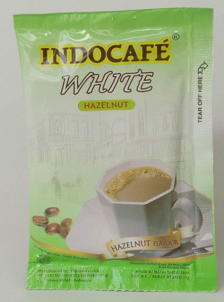 Indocafe White Hazelnut (10 sachets)