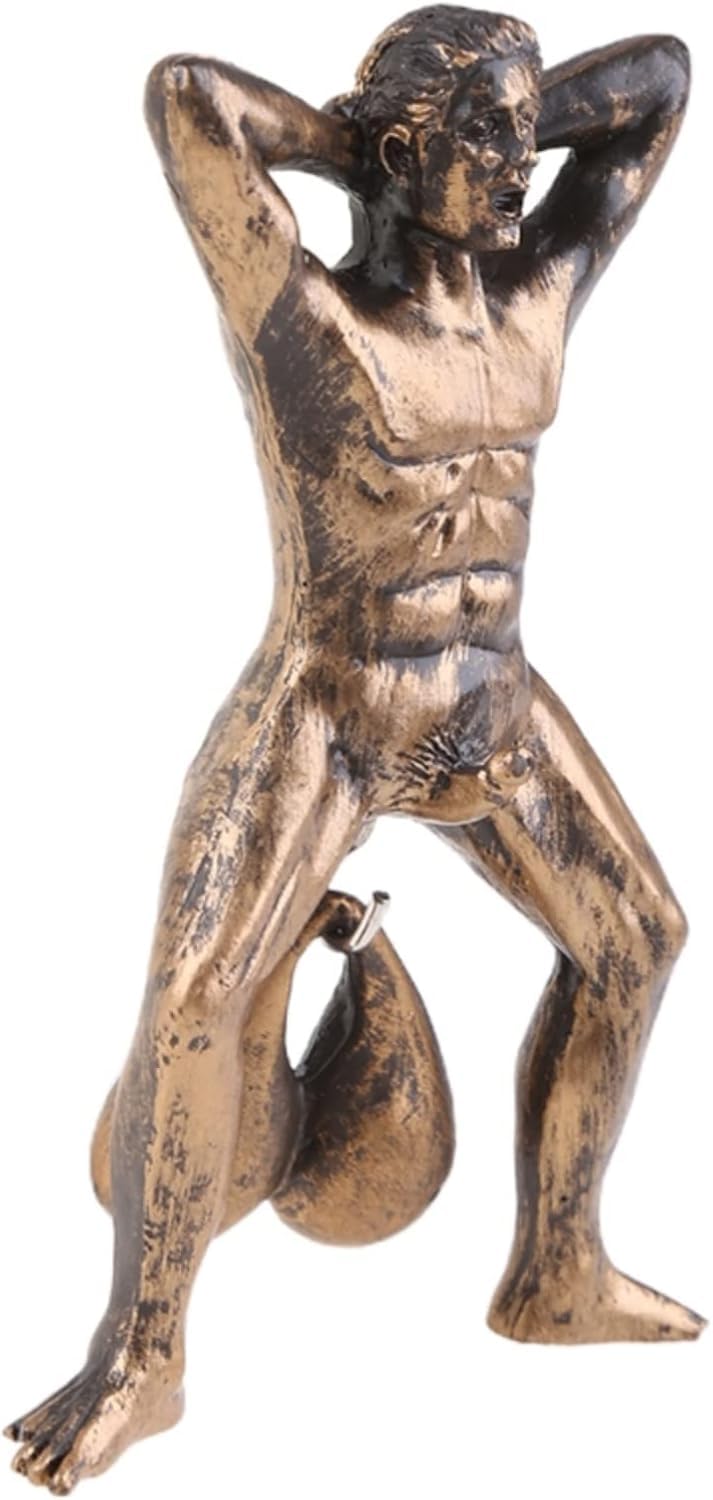Drôle Vieil Homme avec heurtoir Pendentif Personnage modèle Sonnette pour Porte d'entrée Jardin décoration de la Maison