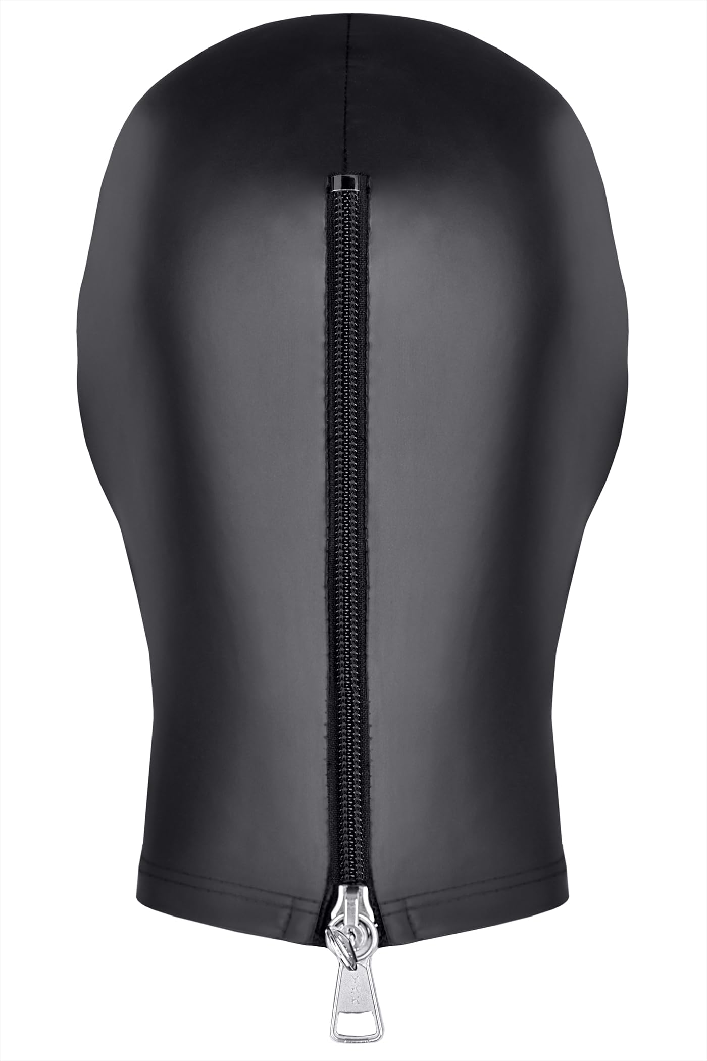 360 Grad Wetlook Bondage Maske TDMaskblack001 Fetisch von Demoniq mit Schloss One Size (Einheitsgröße)