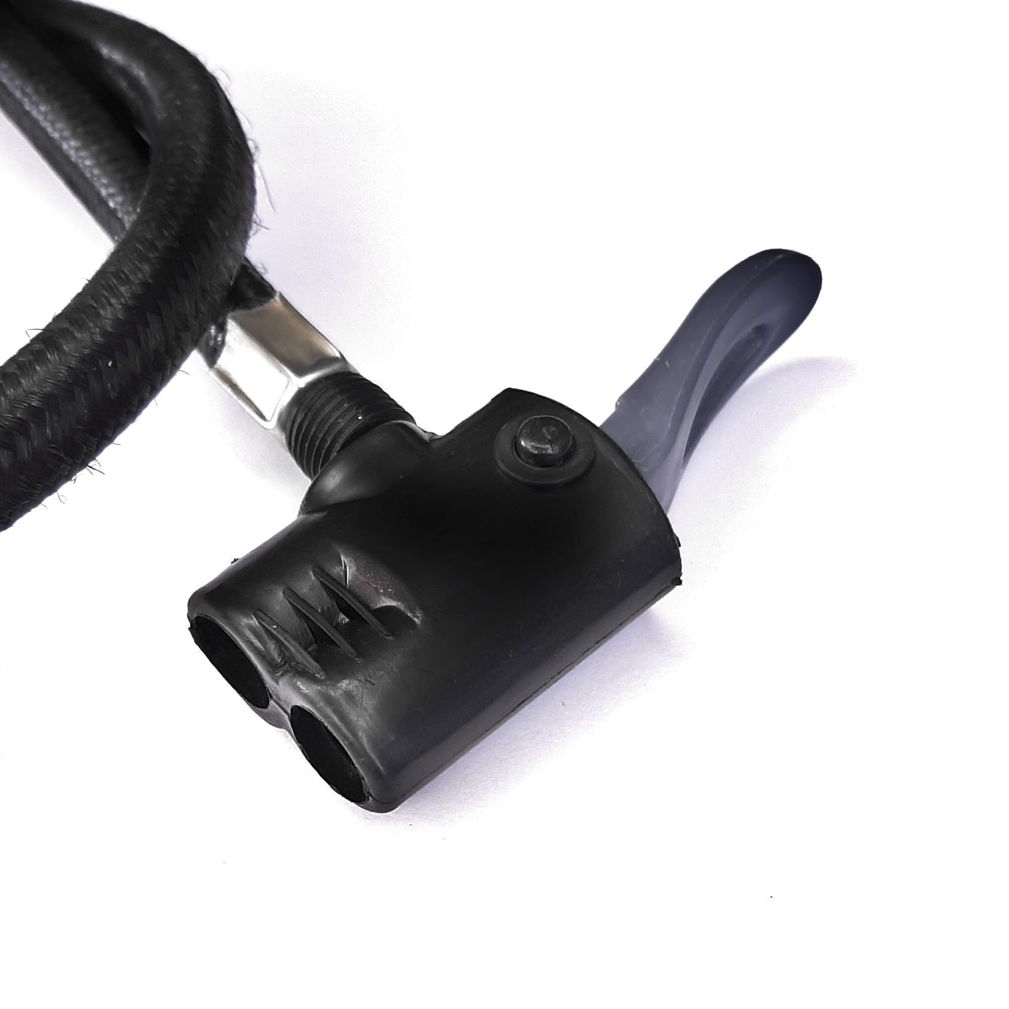 Pompa do Bicicleta Testa Tubo Flessibile Valvola Presta Schrader MTB