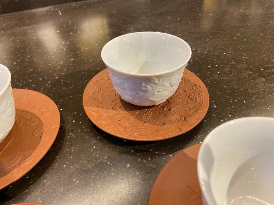 Amazon.co.jp: 品 Meissen マイセン 中国茶器 6客セット 双剣 6種類 