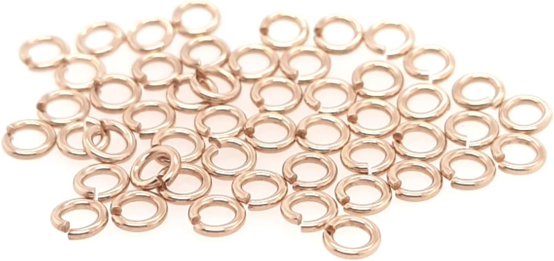 14/20 Gold Filled Round Open Jump Rings, 20 Gauge, 50pcs by CRAFT WIRE