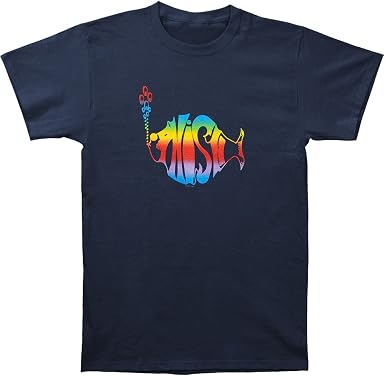 Phish - Rainbow Logo T-Shirt | Amazon.com