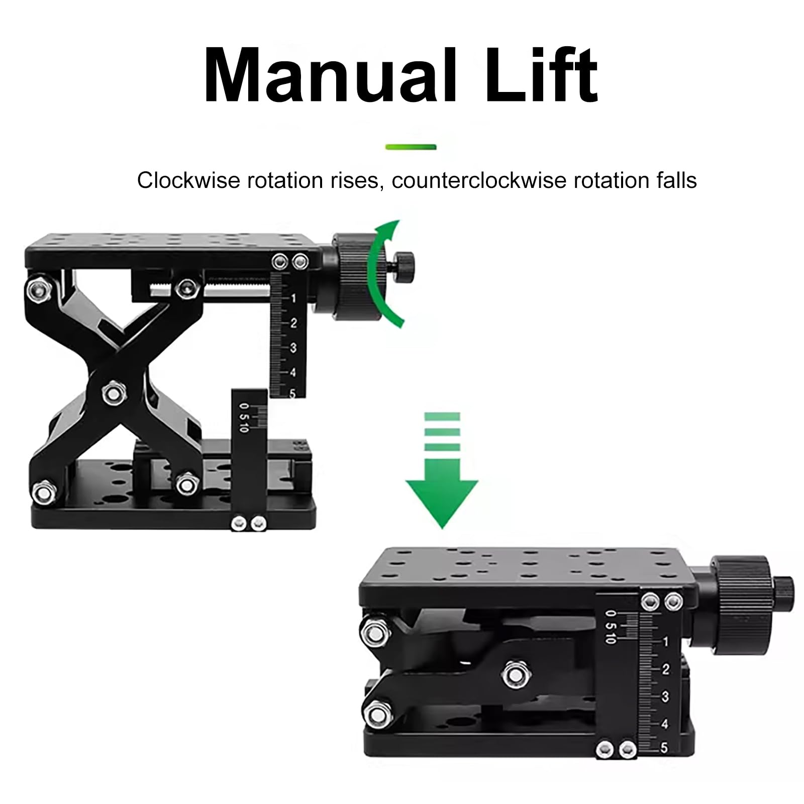 Plataforma de elevación manual de eje Z de 120 mm, mesa deslizante óptica, plataforma de posicionamiento giratoria, mesa deslizante manual, plataforma de corte Z con rodillos para posar precios