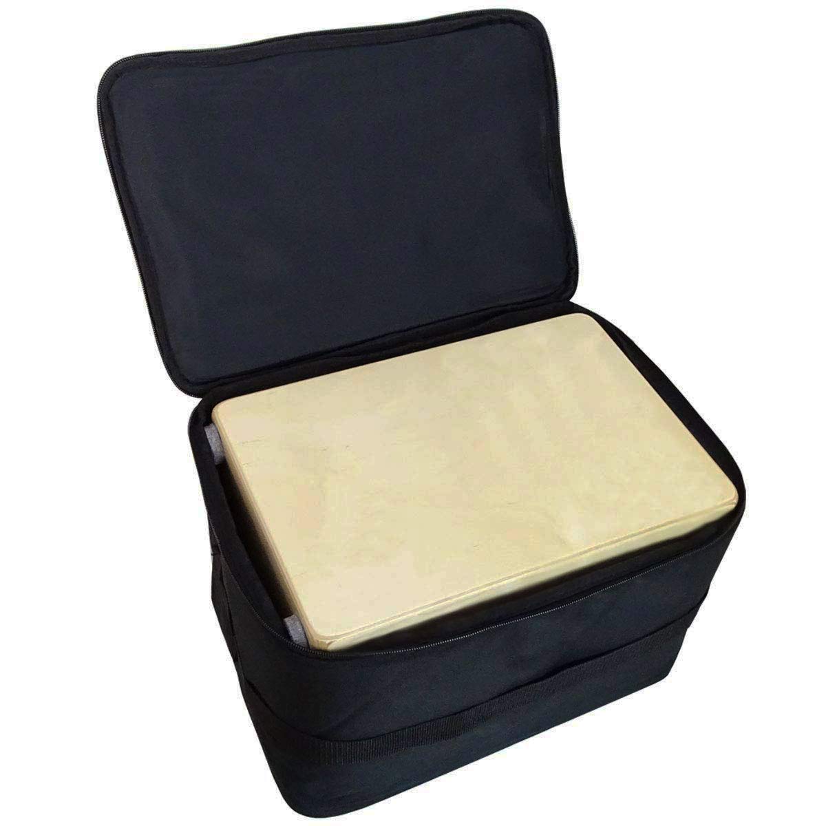 keepdrum CB04 Cajon-Tasche Bag klein Gigbag für Kinder-Cajon passt für alle Kindercajons Junior Box StarBox, TigerBox