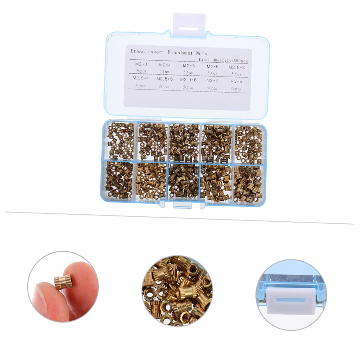 1500pcs Type Nut Thread Rivet Nuts for Easy Installation and Longevity