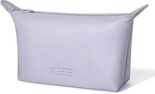Miniatura 1 de SELLYFELLY Pequeña bolsa de maquillaje para mujer, bolsa de maquillaje impermeable con cremallera, bolsa organizadora de maquillaje portátil,