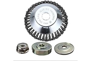 6 Inch Indestructible Trimmer for Weed Eater & Moss Grass Rust Removal