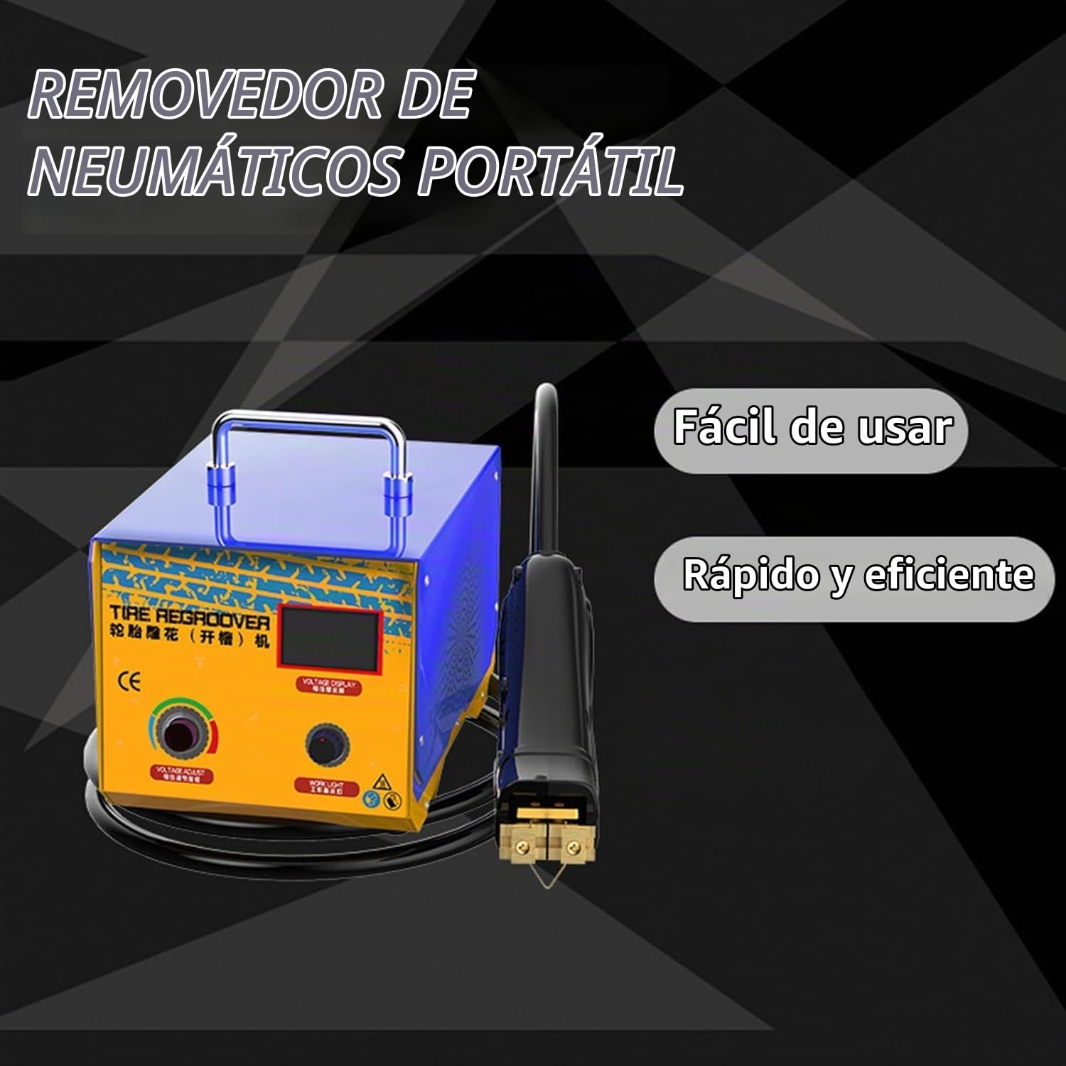 Máquina Ranuradora De Neumáticos De 1000 W, Ranuradora De Neumáticos para Camiones, Cortadora De Ranurado De Neumáticos, Ranuradora Profesional De Neumáticos para Herramienta De Ranurado De