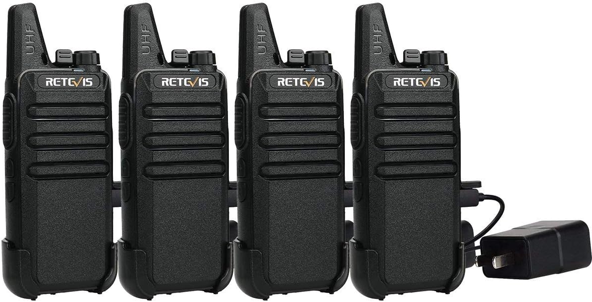 Retevis RT22 Walkie Talkie, 16 CH, FRS, 2 Way Radios Long Range - Commercial Two-way Radios And Long Range