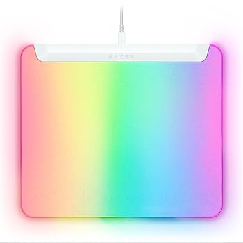 Razer Firefly V2 Pro RGB Backlit Gaming Mouse Mat White