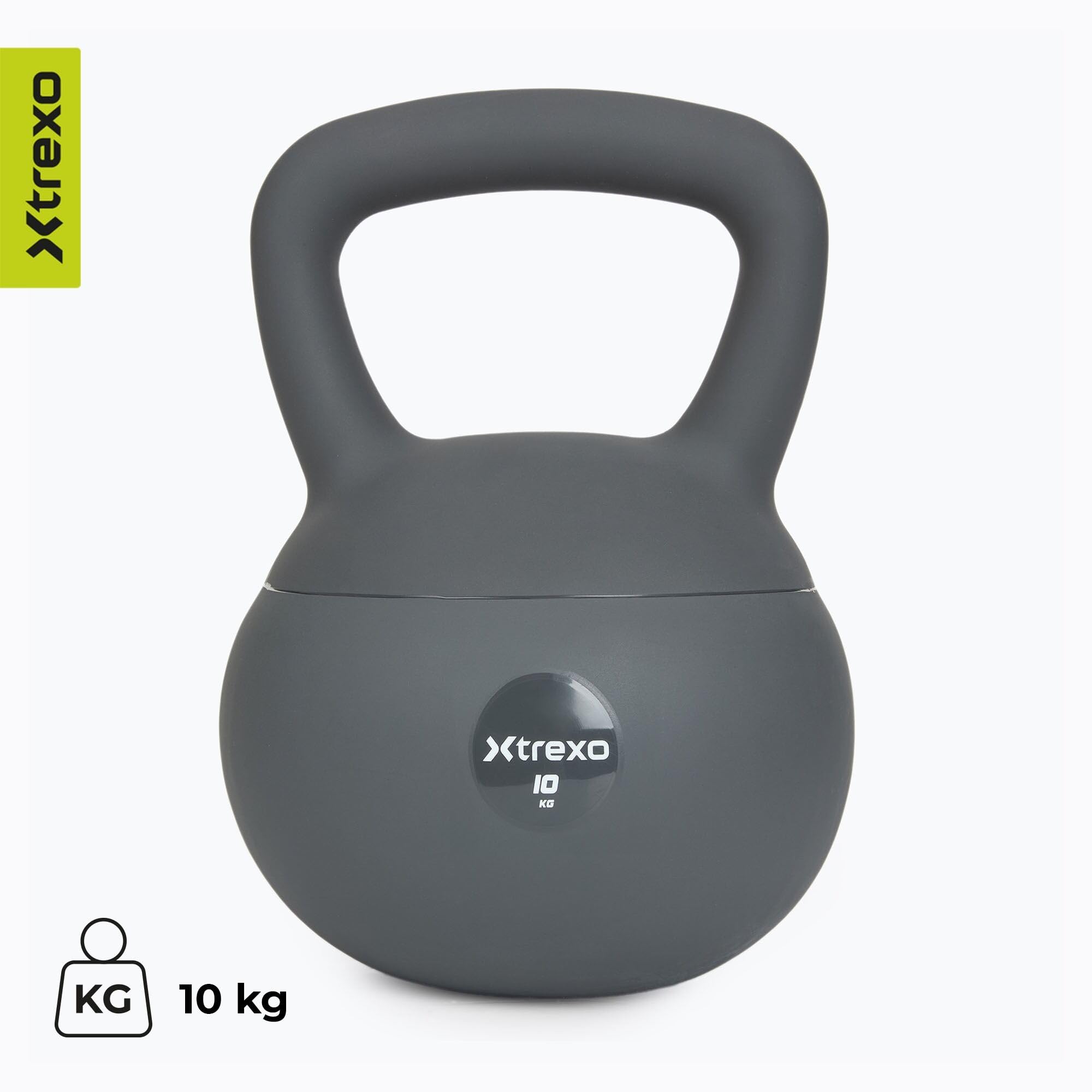 Soft Kettlebell 6–12 kg – Bodenschonend & Geräuscharm – Synthetische Hülle mit Füllmaterial – für Kraft- & Functional Training zuhause