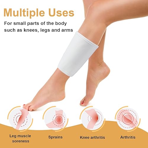 Miniatura 4 de Paquete de 2 piezas de aceite de ricino, paquete de aceite de ricino reutilizable, envoltura de aceite de ricino para tiroides con correa elástica