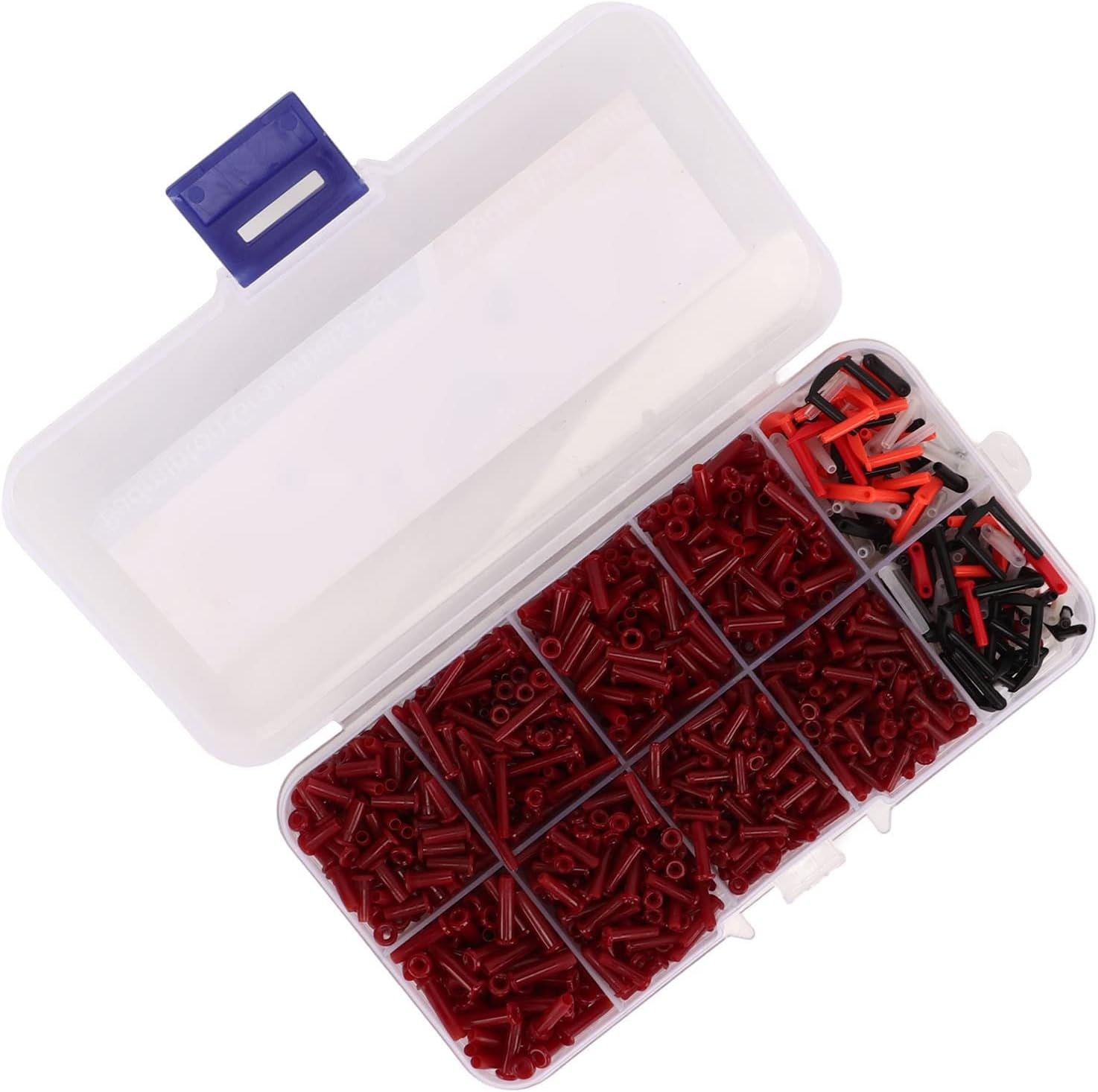 A-WIN H001 バドミントンラケット用ハトメセットA グロメット アーウィン【メール便可】 : sunfast-sports - 通販 -  Yahoo!ショッピング 1500個バドミントンラケットグロメットセット、ナイロンバドミントンラケットグロメット取り付け簡単ラケットアイレットバケットストリン