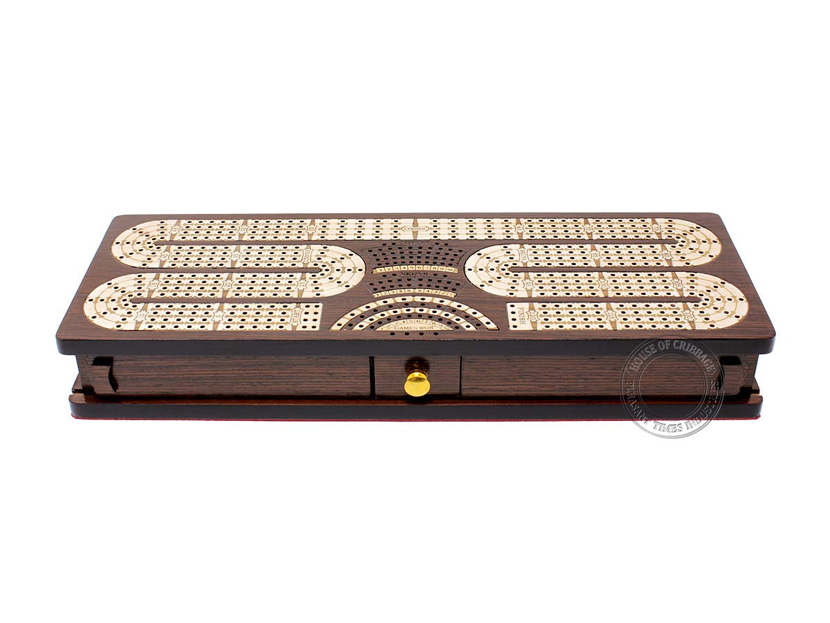 Amazon.co.jp: House of Cribbage - 連続クリベッジボード / ウェンジ
