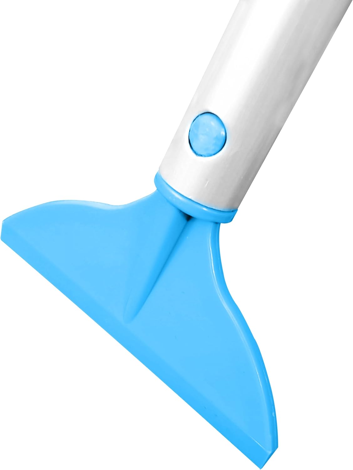 3-Pack SweepEasy Broom As Seen On Shark Tank - Scrape, Sweep & Go - for Indoor and Outdoor Use, Sweep Easy with Scraper (Orange)