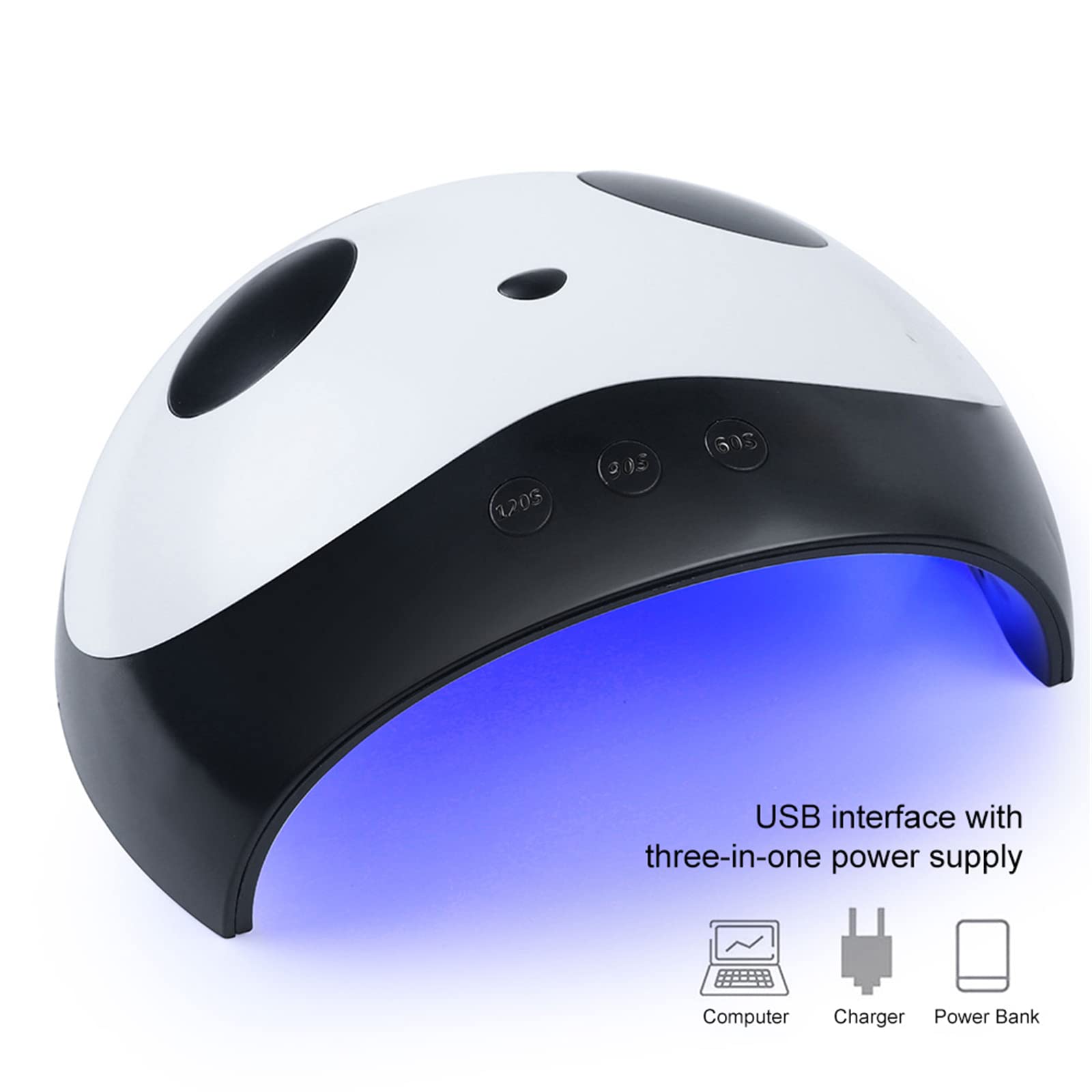 ZYC 36W Nail UV/Lampada a LED Panda Nail Dryer 60S / 90S / 120S Purtroppo rapido AFFRAROD Sensing Lampada per Unghie Lampada per Unghie Manicure Strumento
