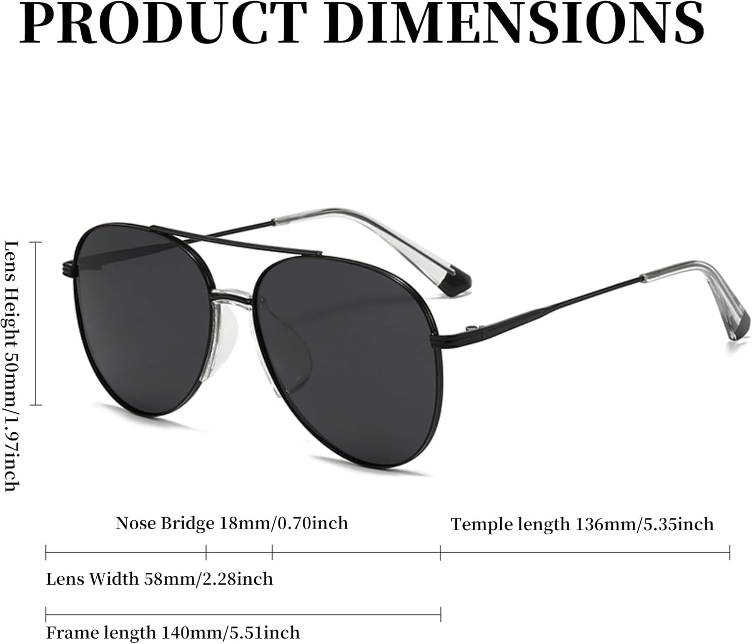 Classic Womens Sunglasses Tangle Free Polarized Aviator Sunglasses for Women with UV Protection 2026 Trendy Shades - Image 3