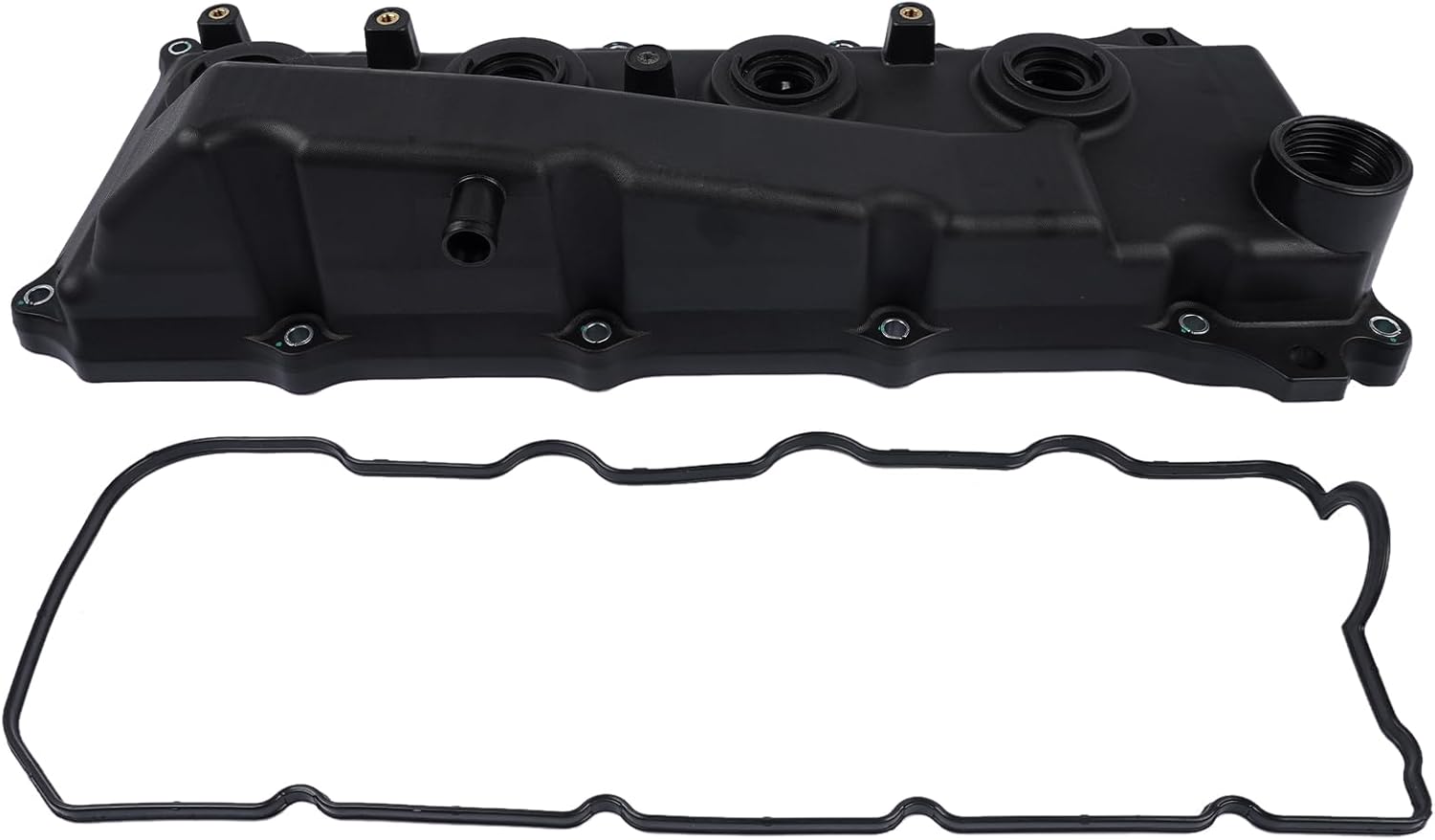 Engine Valve Cover with Gasket 11210-0L020 Replacement for 2003-2025 Toyota Hilux Fortuner 4Runner Innova Hiace 2.7L 1KD-FTV 11210-30081 11210-30110 11210-30080 11210-30082 11210-30083