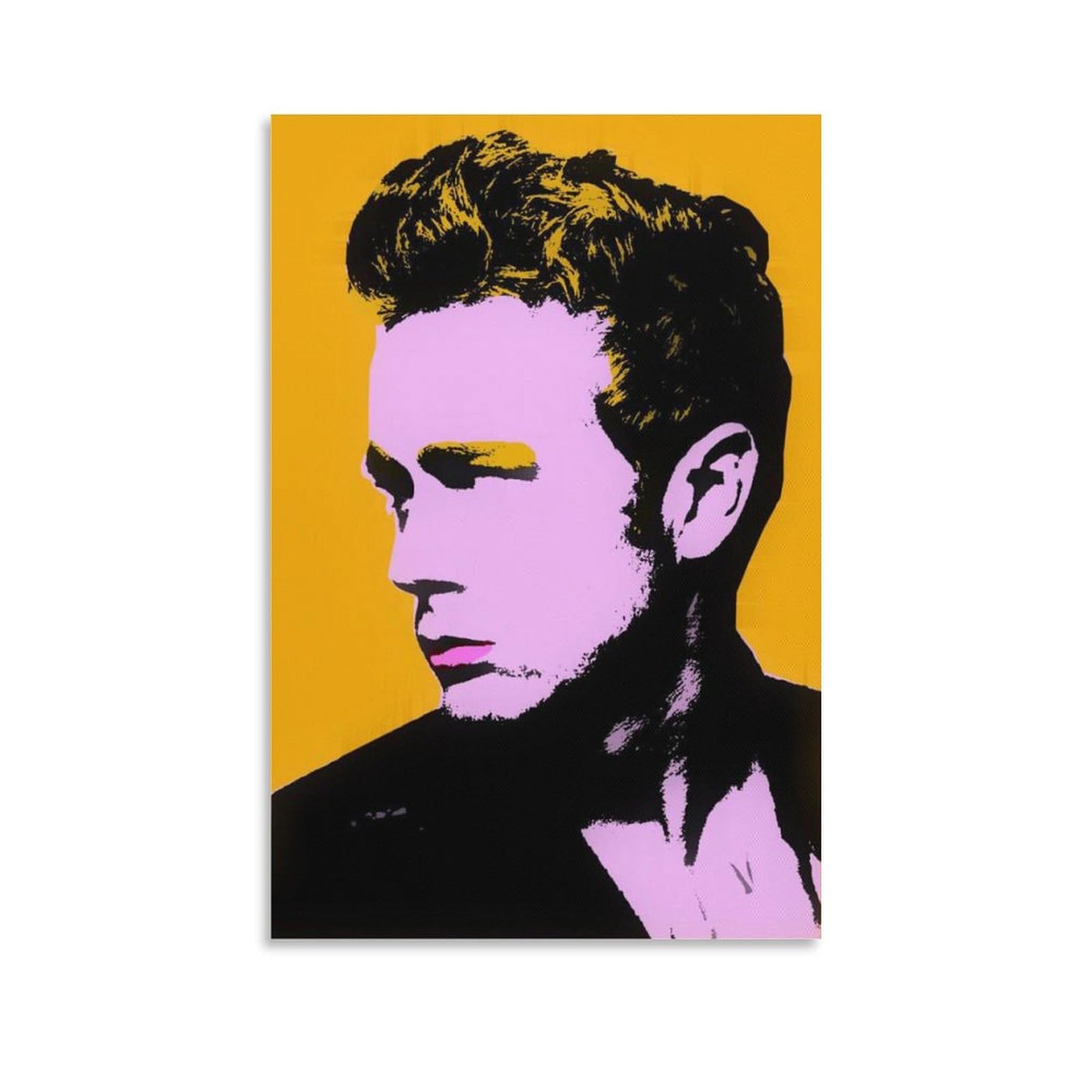 Amazon.co.jp: 画家 芸術家アンディ・ウォーホル ウシ版画1