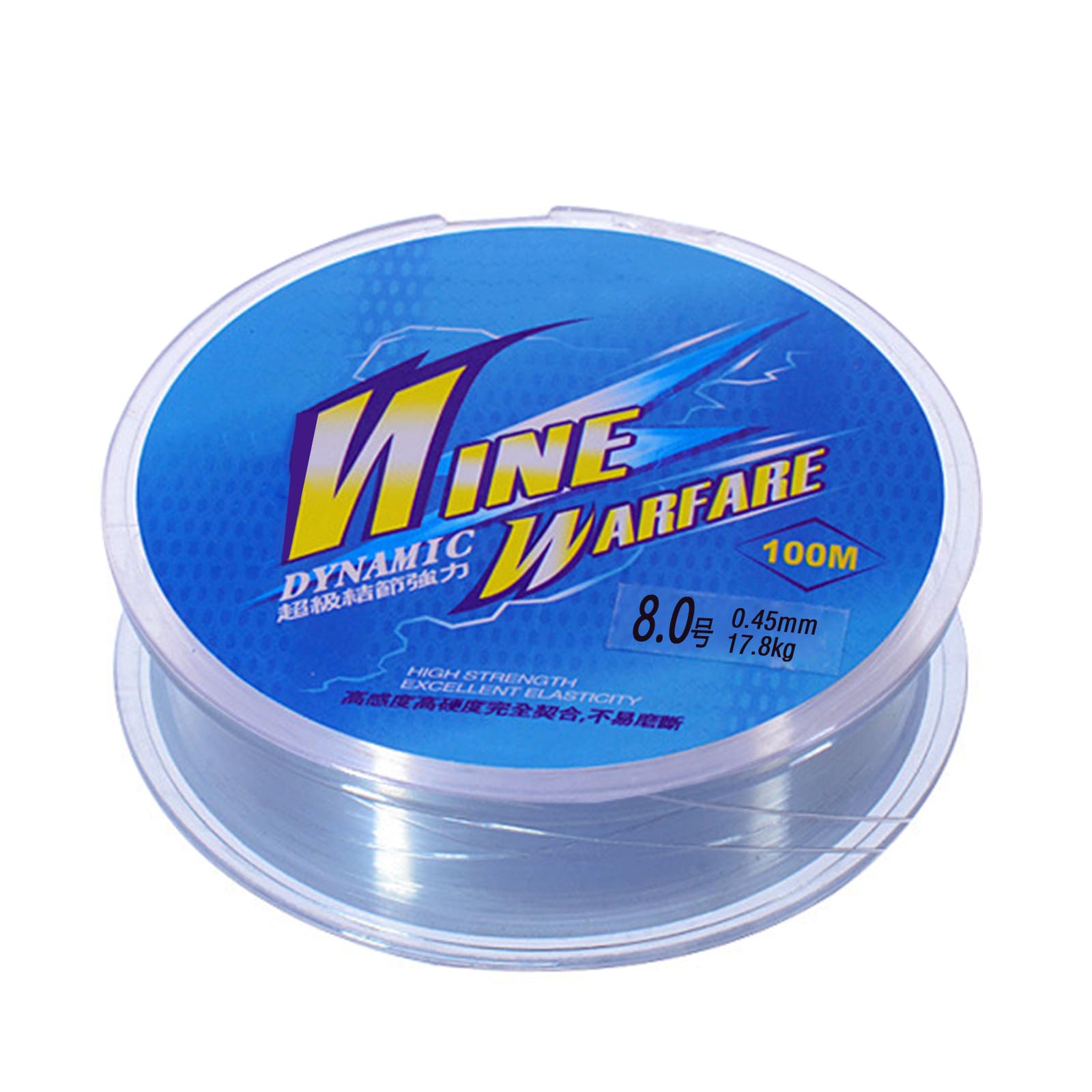 Carrete de Hilo de Pesca 0.45mm – 100 Metros, Monofilamento para Caña de Pescar, Resistente y Flexible-2026